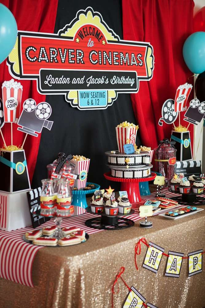 Kids Hollywood Party
 Hollywood Movie Birthday Party Ideas