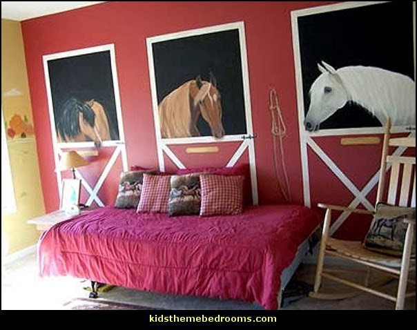 Kids Horse Decor
 Decorating theme bedrooms Maries Manor horse theme