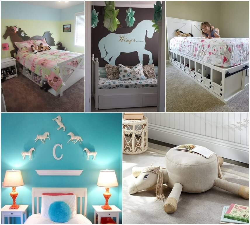 Kids Horse Decor
 Super Cute Horse Kids Bedroom Decor Ideas