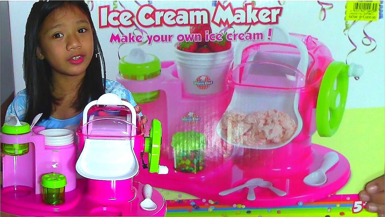 Kids Make Your Own
 Young Chef Ice Cream Maker Make Your Own Ice Cream