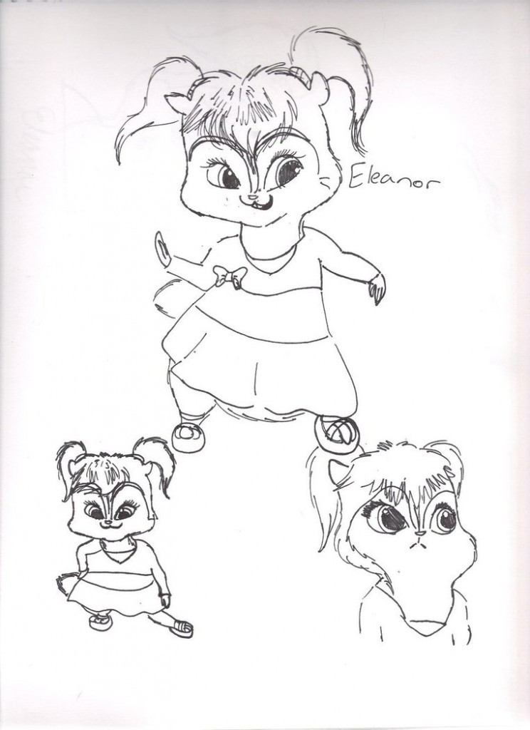 Kids On Line Coloring Pages
 Free Printable Chipettes Coloring Pages For Kids