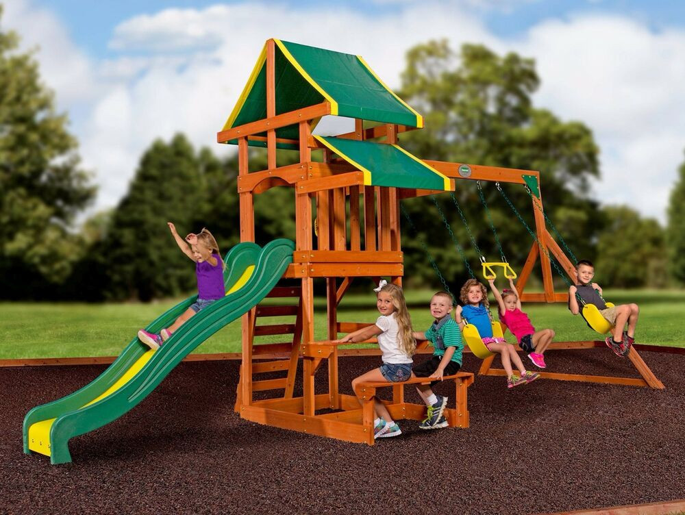 Kids Outdoor Playground Sets
 Swing Sets For Backyard Outdoor Playsets Children Kit Kids