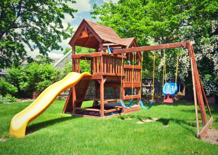 Kids Outdoor Playground Sets
 How To Waste $2 000 Your Kids With A Backyard Playset