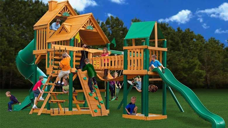 Kids Outdoor Playsets
 10 Best Wooden Playsets & Swing Sets 2018