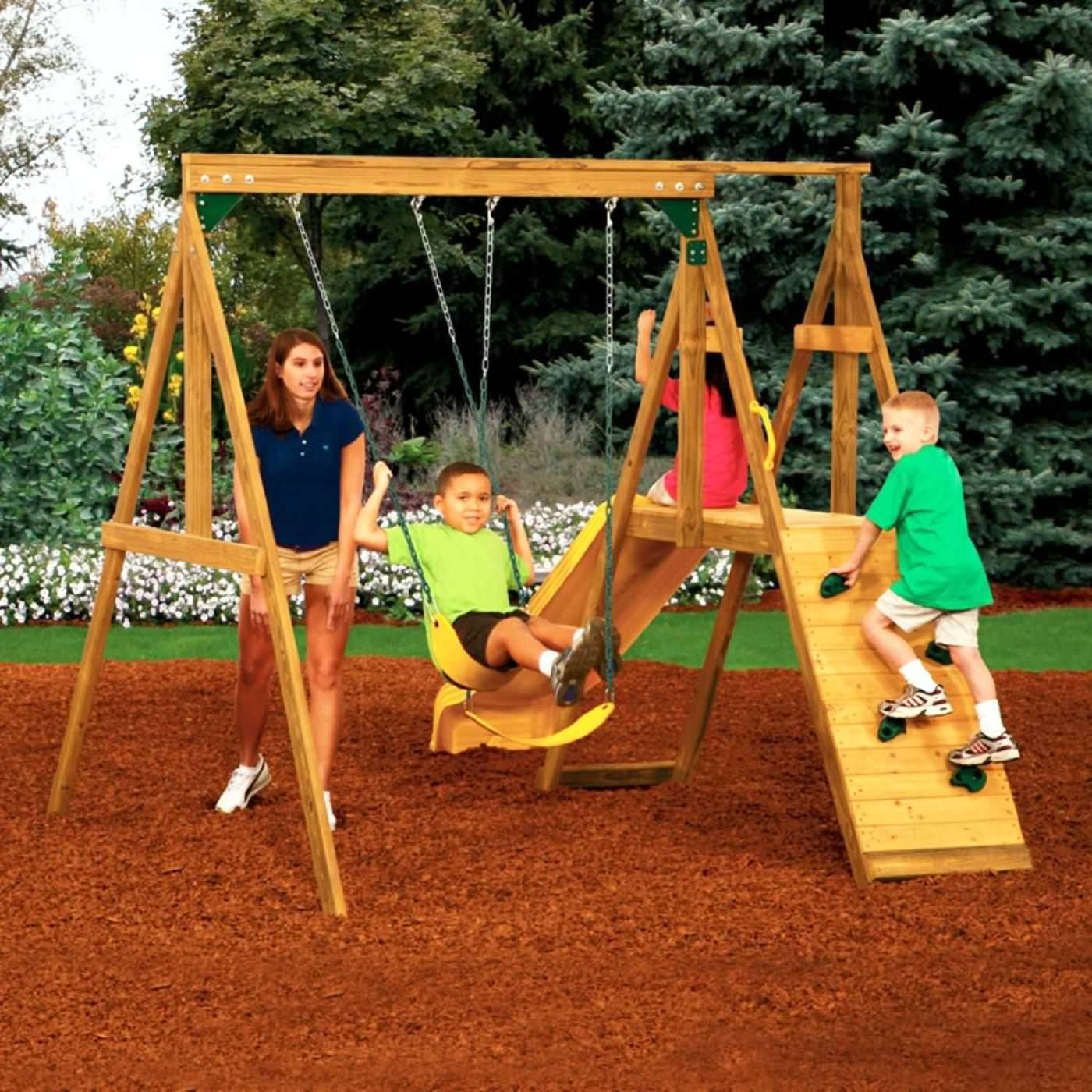 Kids Outdoor Playsets
 Best 35 Kids Home Playground Ideas AllstateLogHomes