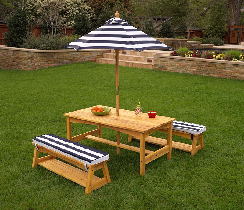 Kids Outdoor Table And Bench
 20 Picnic Table Set for Kids for Endless Outdoor Fun