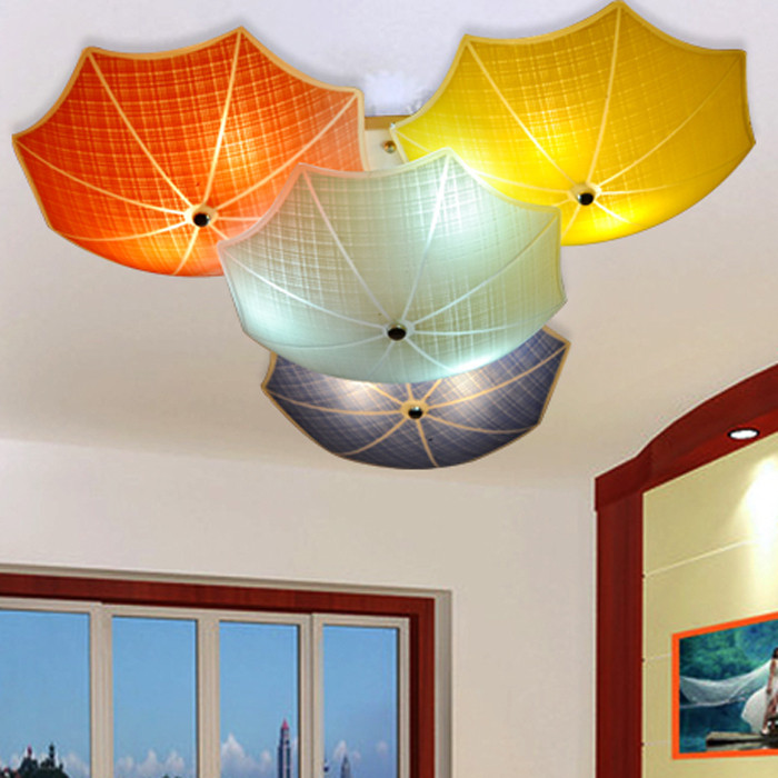 Kids Room Light Fixture
 Modern Creative Children Bedroom E27 Bulb Ceiling Lamps