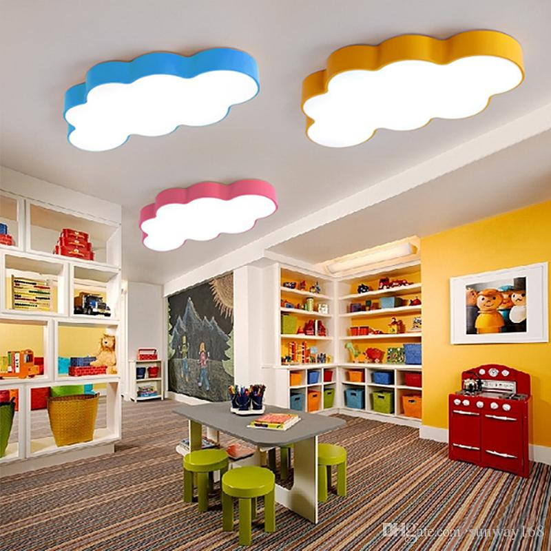 Kids Room Light Fixture
 2019 LED Cloud Kids Room Lighting Children Ceiling Lamp
