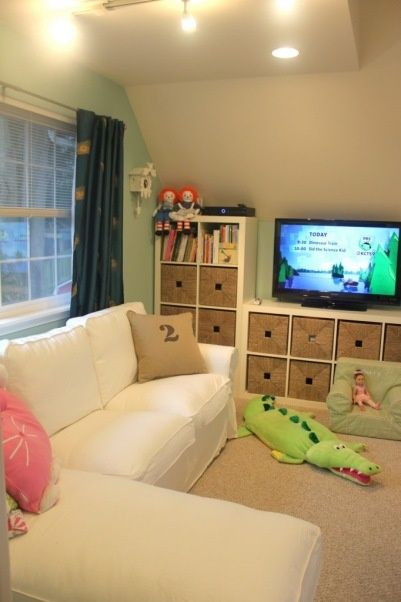 Kids Room Tv Stand
 Gender Neutral Nursery and Playroom