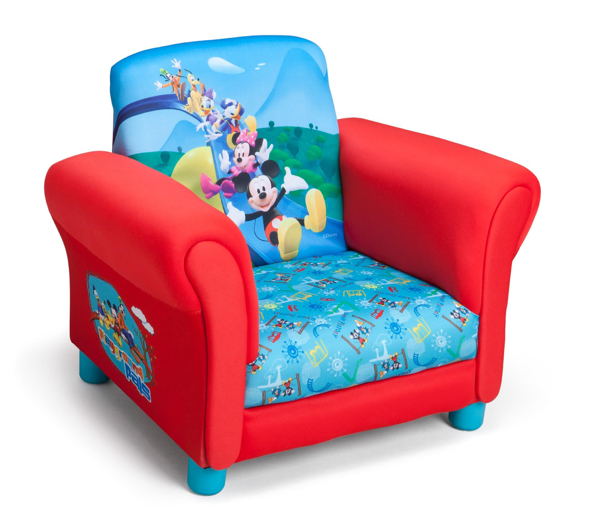 Kids Sofa And Chair
 Delta Children TC MM Kids Club Upholstered Chair