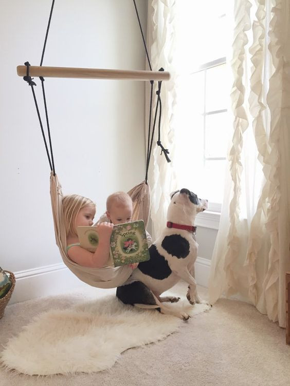 Kids Swing Chair
 26 Ways To Incorporate Hammocks Into Your Interior