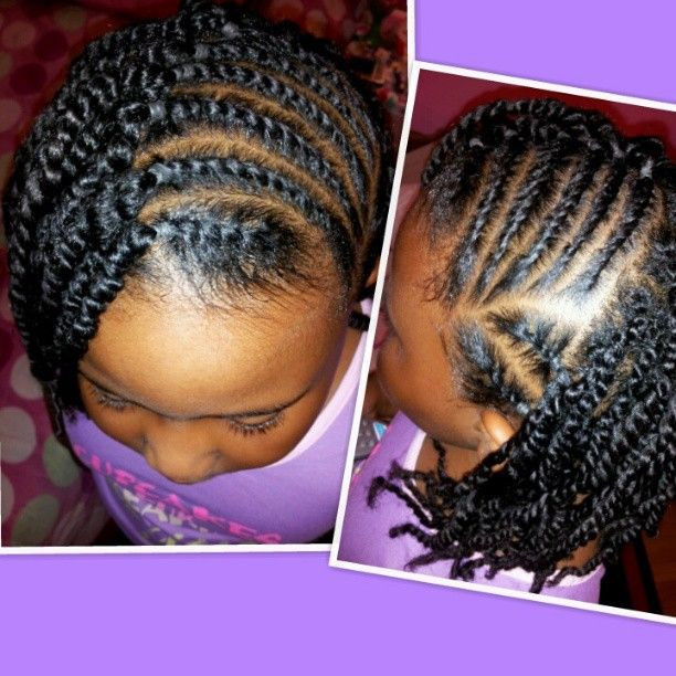 Kids Twist Hairstyle
 1616 best images about Kids natural hair styles on