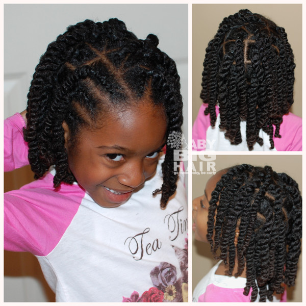 Kids Twist Hairstyle
 STYLE REMIX From Crazah Hair to Medium Chunkeh Twists