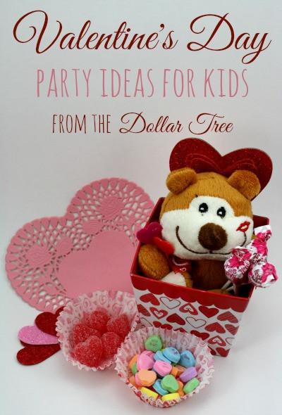 Kids Valentines Party
 Valentine s Day party ideas for kids from the Dollar Tree