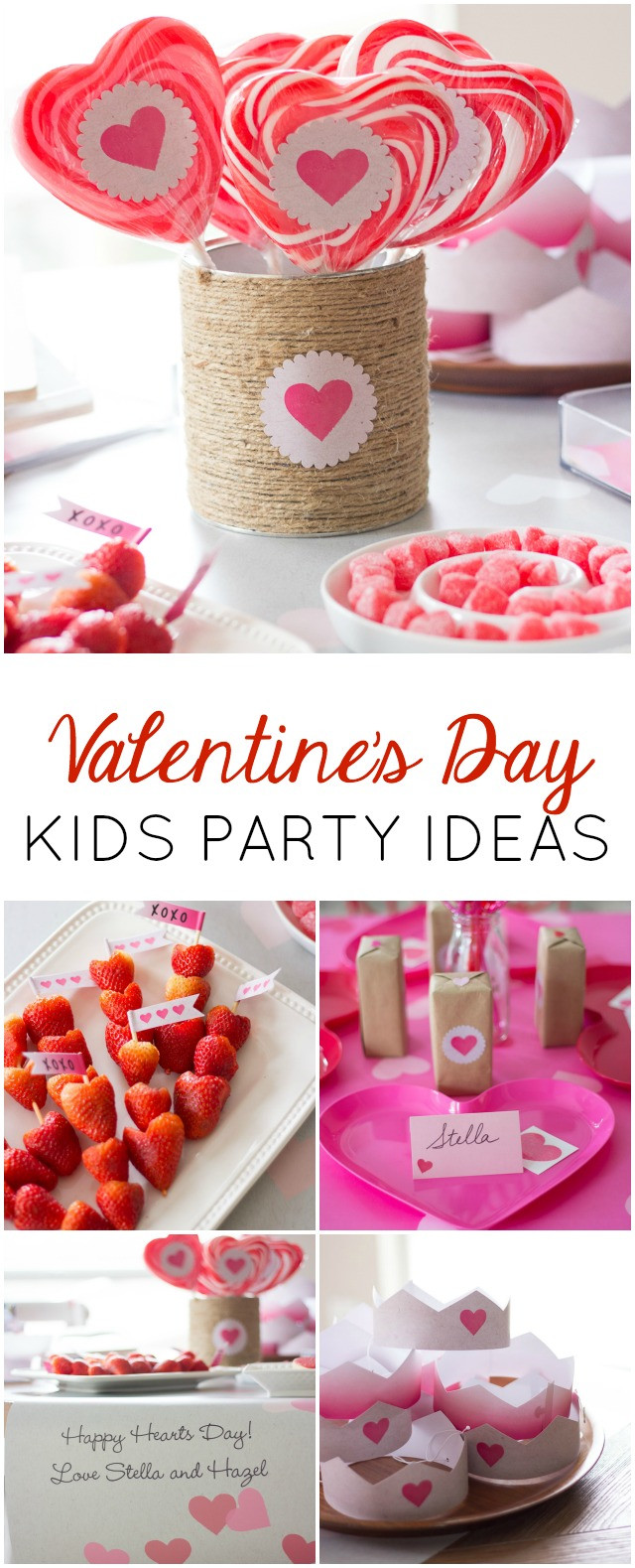 Kids Valentines Party
 A Heart Filled Valentines Party