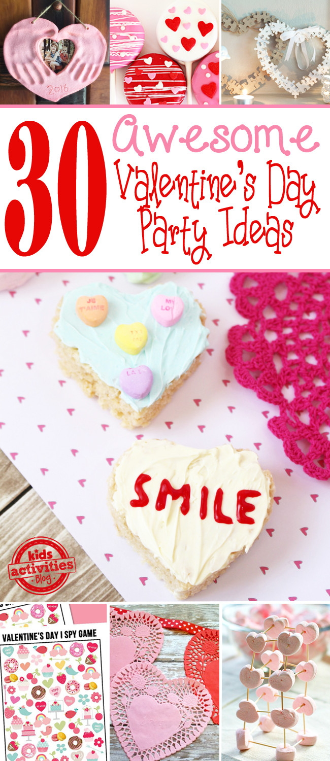 Kids Valentines Party
 30 Awesome Valentine’s Day Party Ideas for Kids