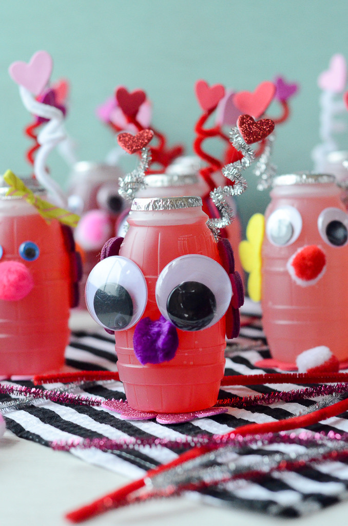 Kids Valentines Party
 Love Bug Juice Boxes Valentine s Party Idea for Kids