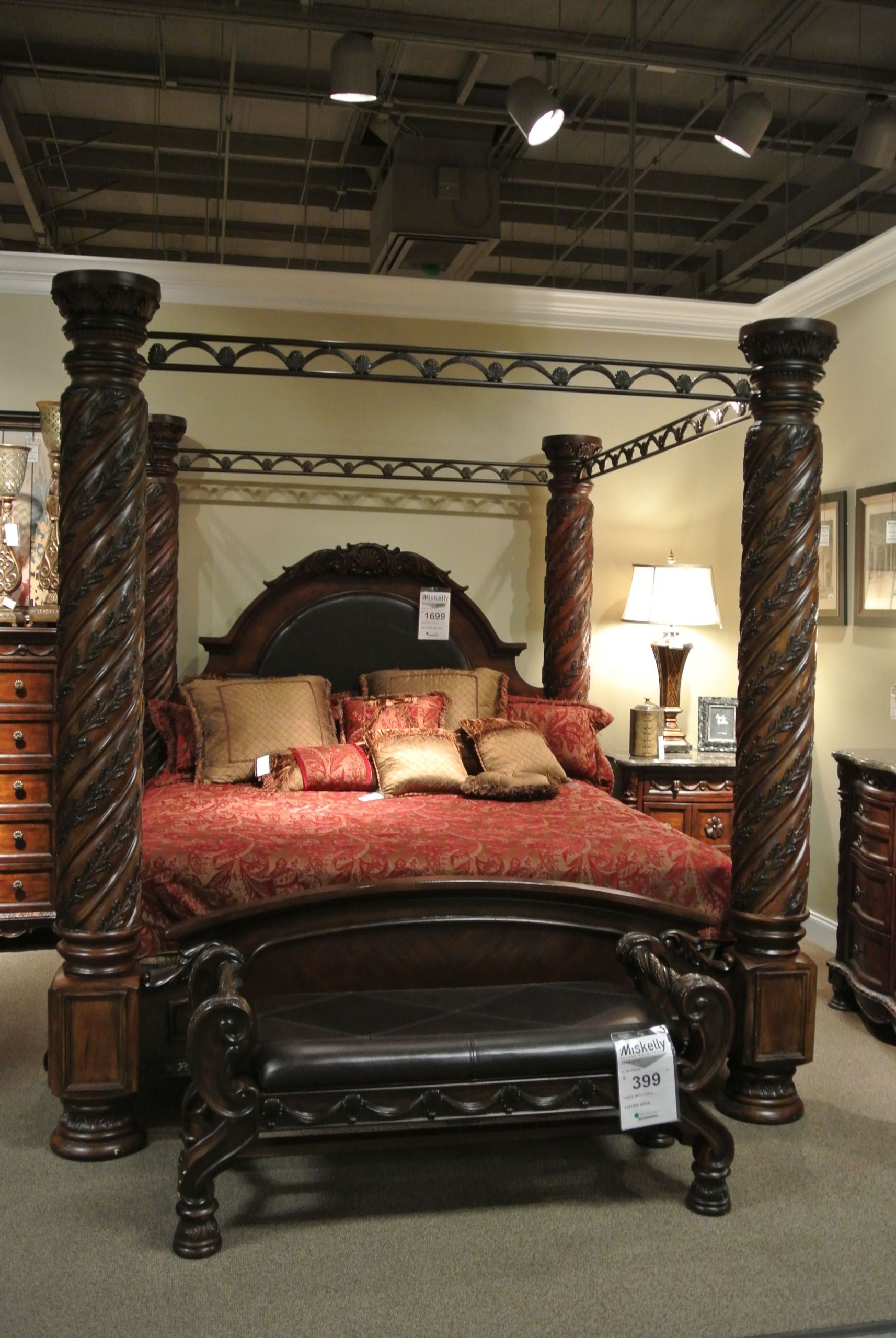 King Size Master Bedroom Sets
 King Canopy Bed