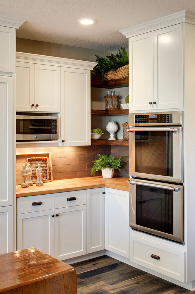 Kitchen Corner Cabinet Ideas
 65 Ideas Using Open Kitchen Wall Shelves Shelterness