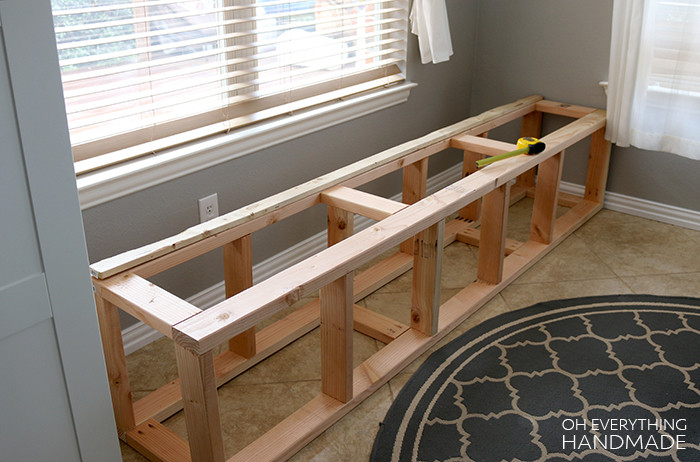 Kitchen Nooks With Storage Benches
 How to build a Kitchen Nook Bench Oh Everything Handmade