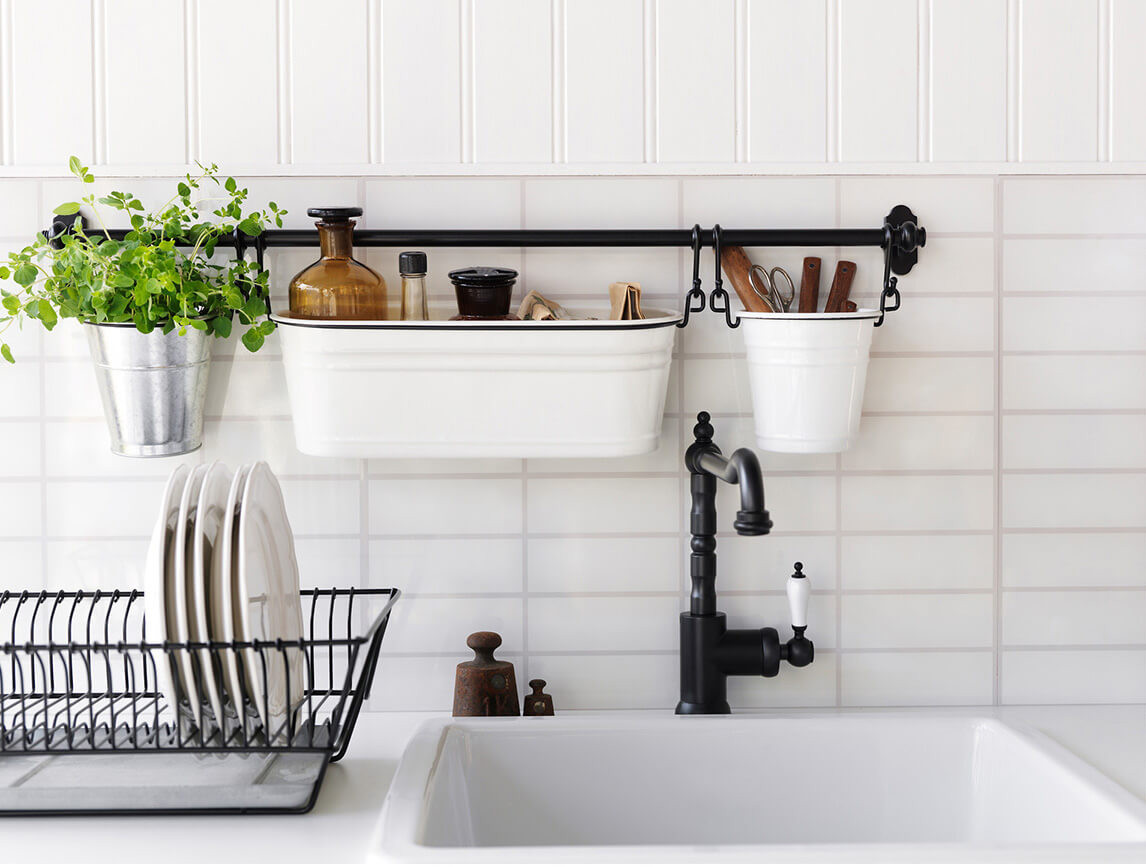 Kitchen Sink Organizer Ideas
 23 Best Clutter Free Kitchen Countertop Ideas and Designs