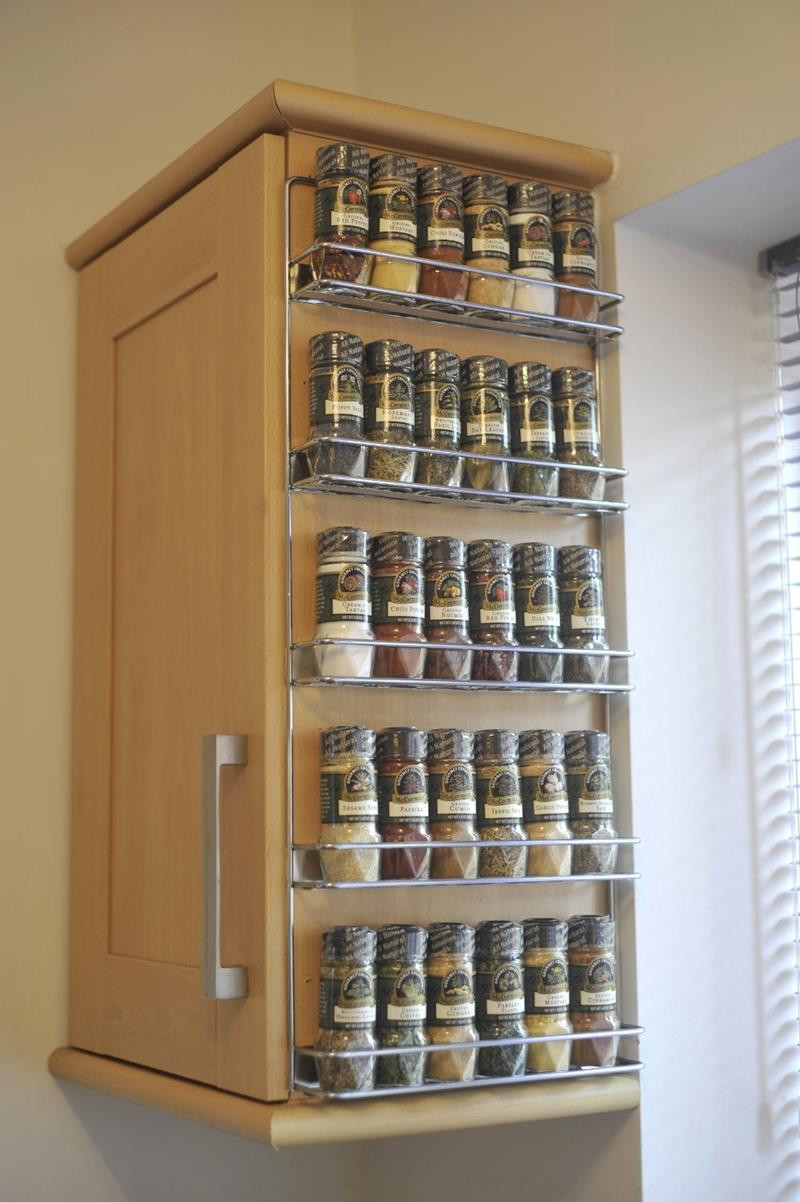 Kitchen Spice Storage
 Home Storage Ideas For Every Room