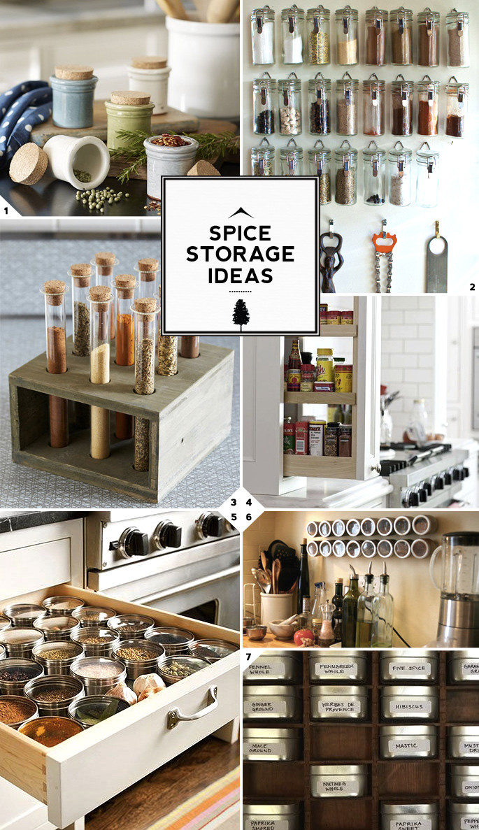 Kitchen Spice Storage
 Creative Kitchen Spice Storage Ideas and Solutions