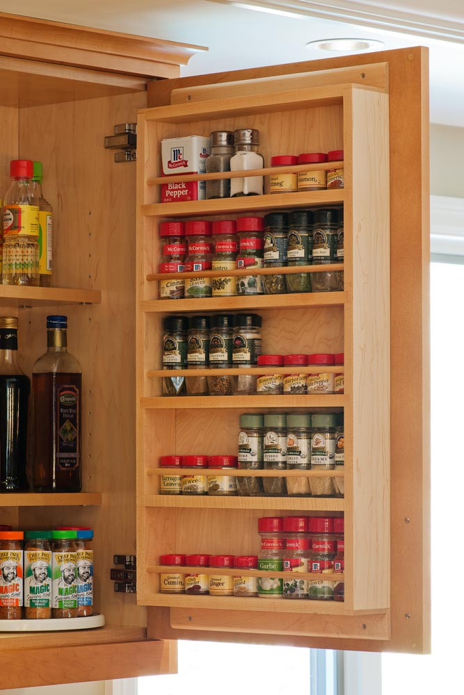 Kitchen Spice Storage
 Organize Your Cabinets