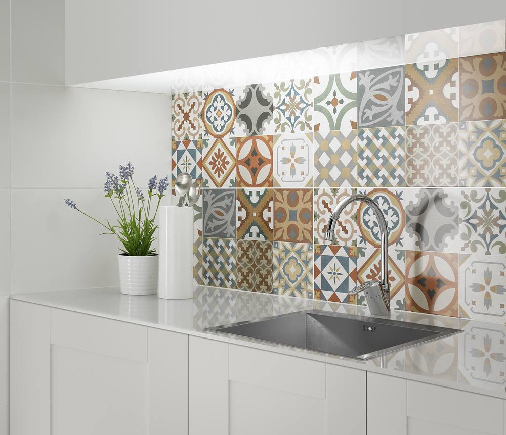 Kitchen Wall Tile Design
 Create A Summery Kitchen with Moroccan Tiles