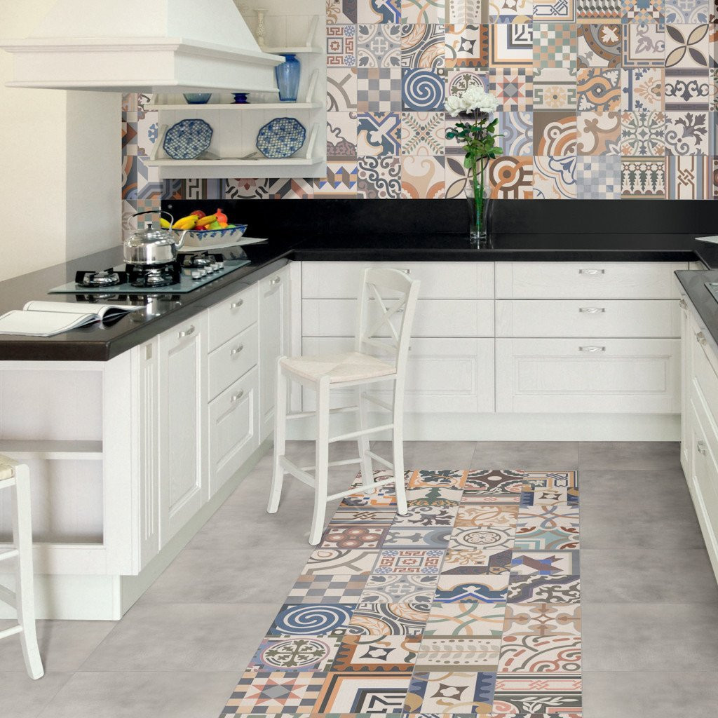 Kitchen Wall Tile Design
 5 Examples of Unusual Kitchen Floor Tiles – Baked Tiles