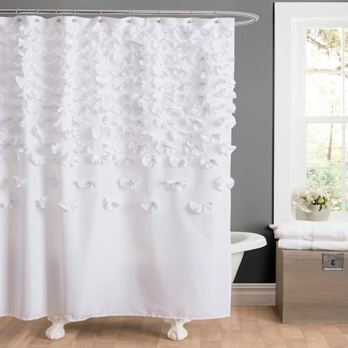 Kohls Bathroom Shower Curtains
 Lucia Fabric Shower Curtain