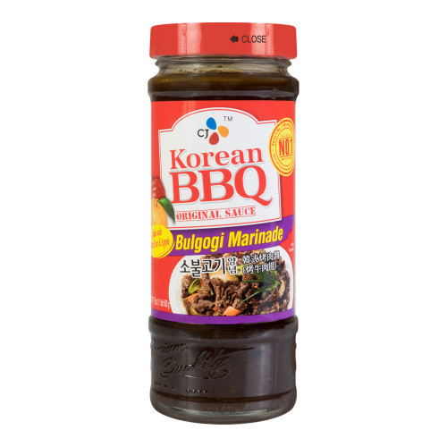 Korean Bbq Sauce
 CJ Korean BBQ Original Sauce Bulgogi Marinade 500g