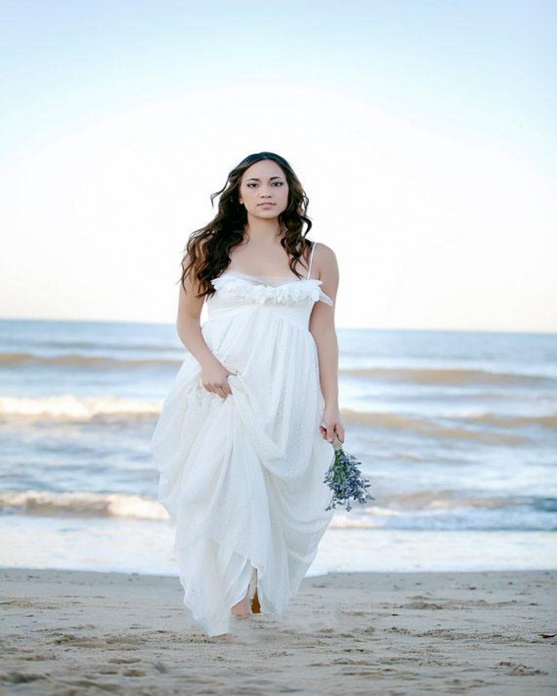 Lace Beach Wedding Dress
 Plus Size Lace Beach Wedding Dress 2016 y Sweetheart