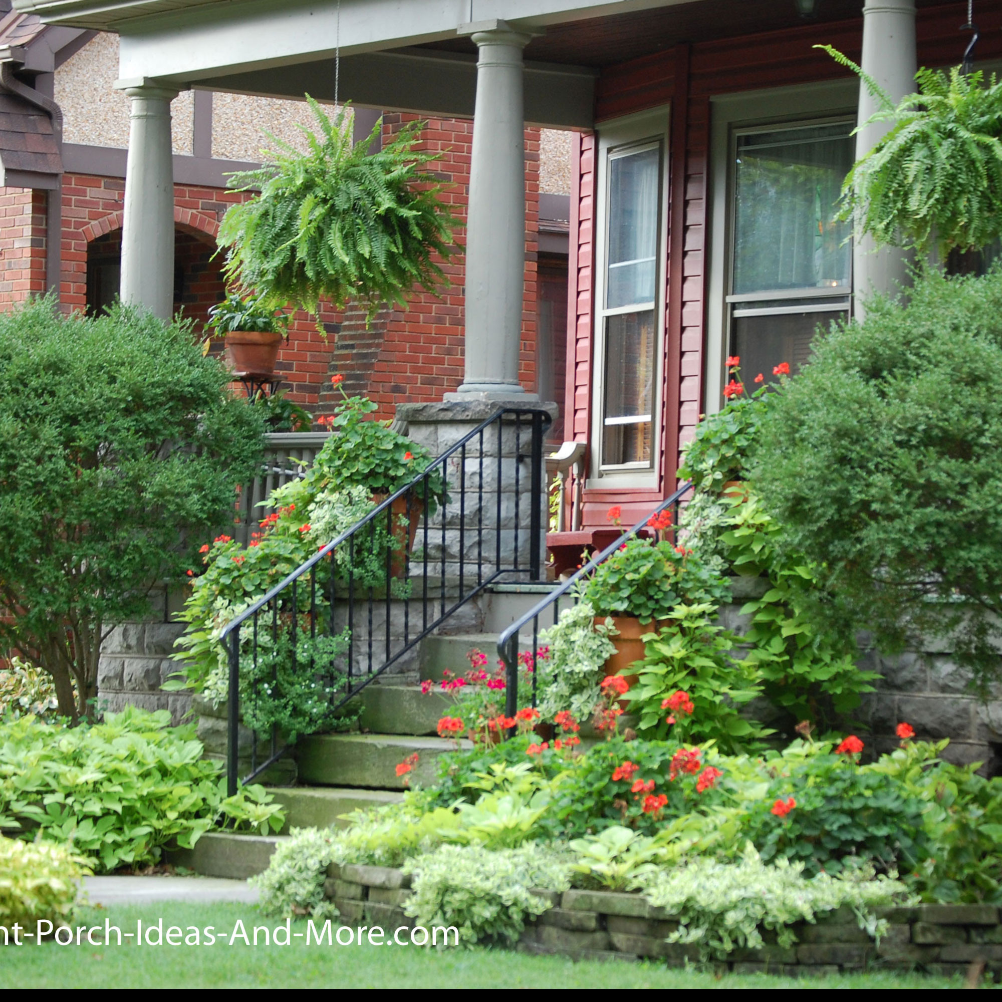 Landscape Around Front Porch
 Porch Landscaping Ideas for Your Front Yard and More