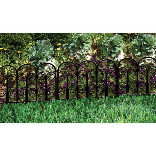 Landscape Border Fence
 Origin Point Jasmine Classic Decorative Steel