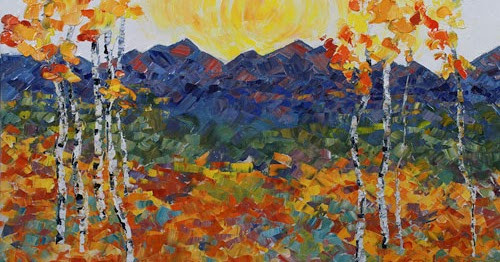 Landscape Painting Artists
 Daily Painters Abstract Gallery Palette Knife Aspen