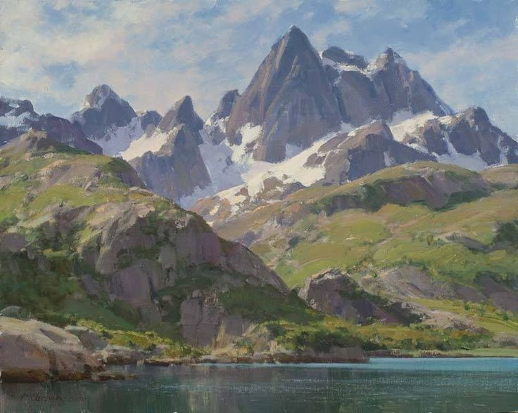 Landscape Painting Artists
 Artist Clyde Aspevig American Painter "LANDSCAPES