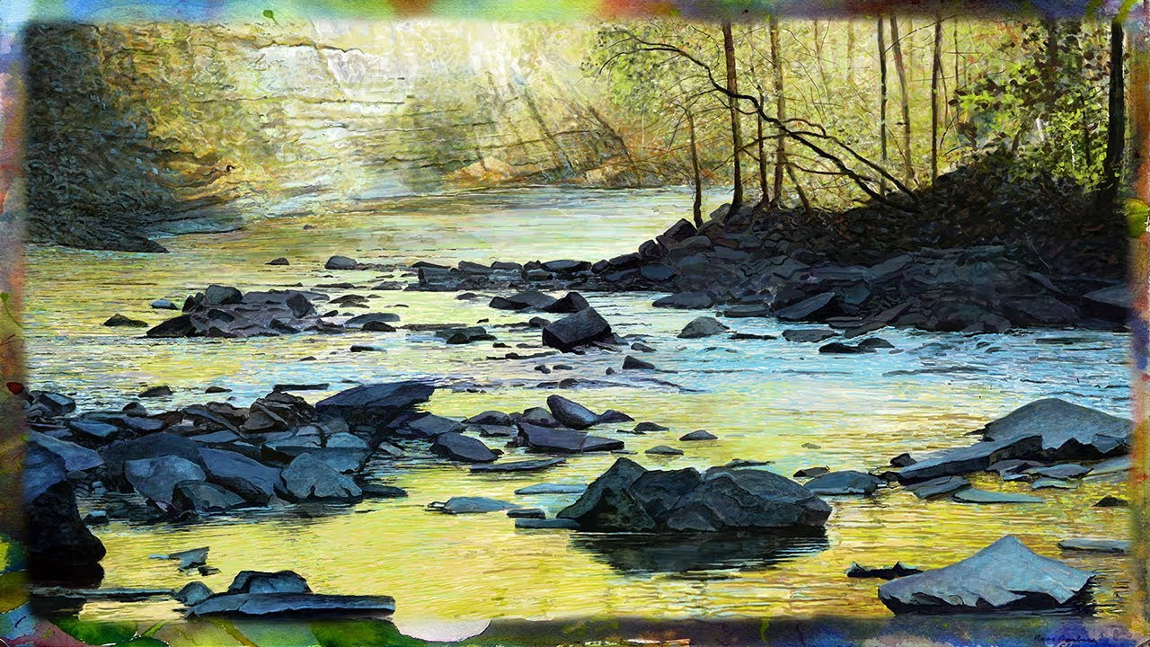 Landscape Painting Artists
 Digital Landscape Painting Demonstration on an iPad
