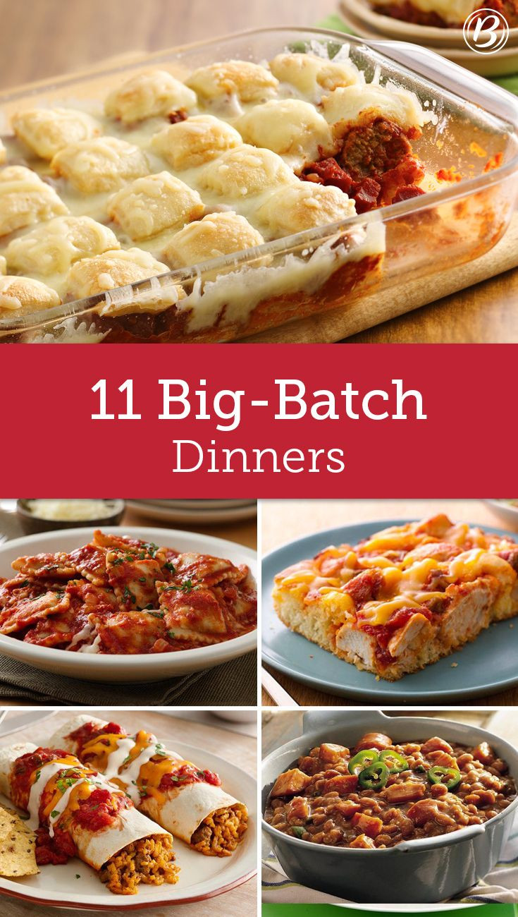 Large Dinner Party Ideas
 Easy Dinners for When You Have a Full House