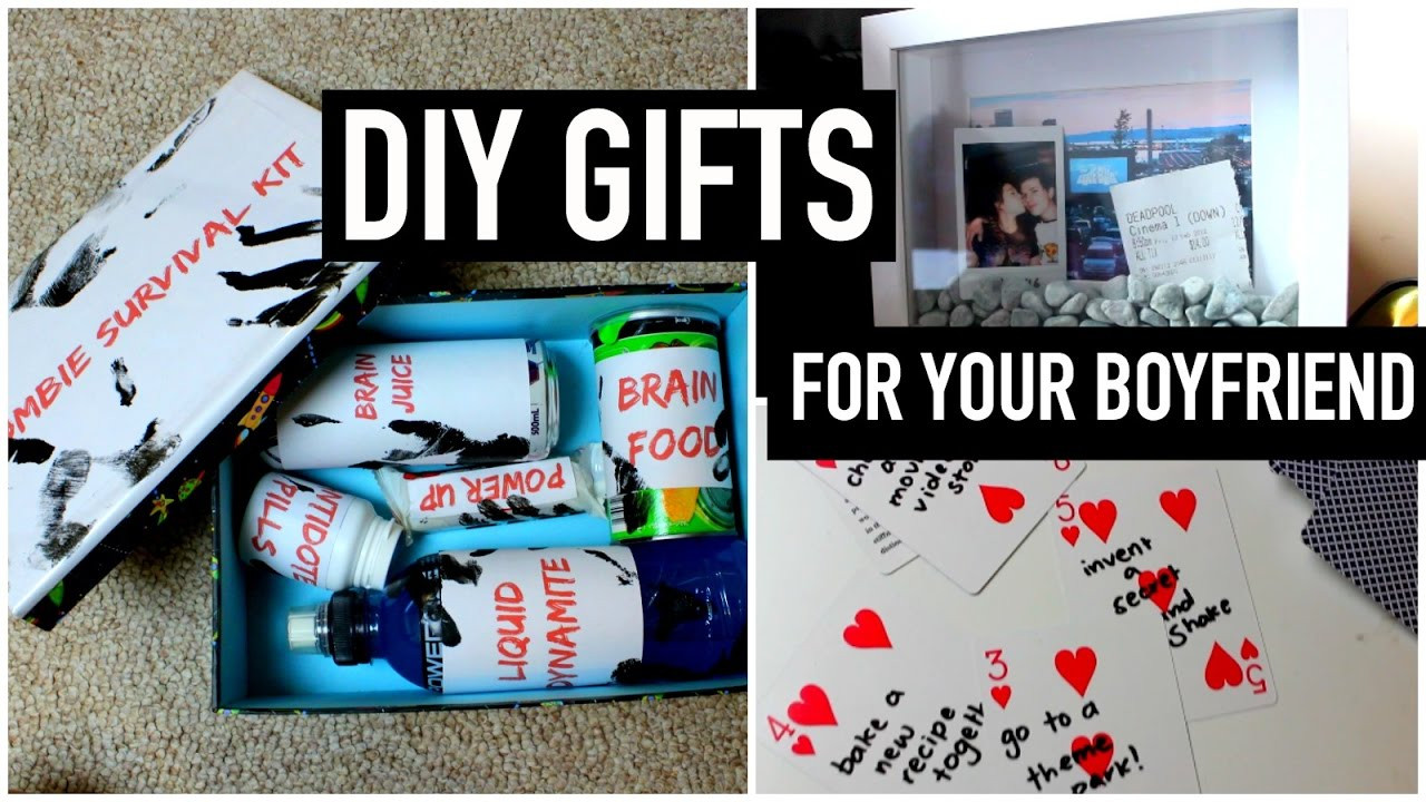 Last Minute Birthday Gift Ideas For Boyfriend
 DIY Gifts for your boyfriend partner husband etc Last
