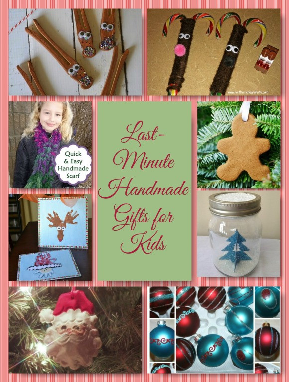 Last Minute Christmas Gifts For Kids
 Holiday Crafts for Kids Make Great Last Minute Gifts
