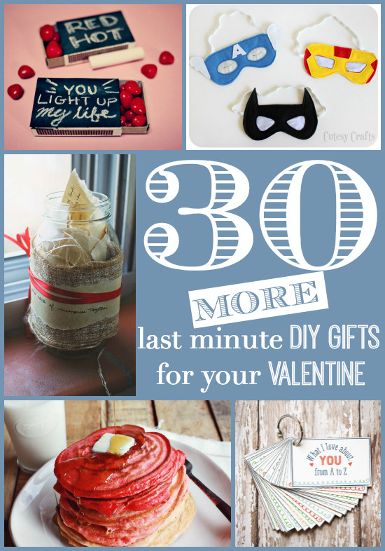 Last Minute Gift Ideas For Boyfriend
 30 MORE Last Minute DIY Gifts for Your Valentine the