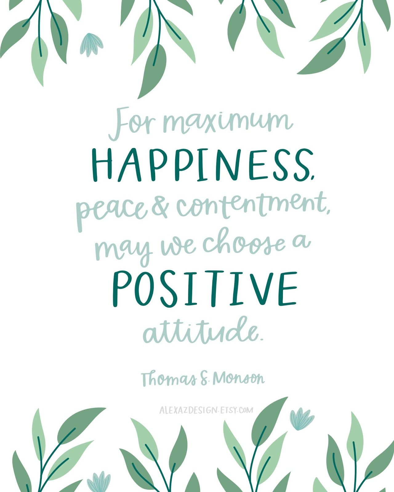 Lds Motivational Quotes
 Free LDS Quote Printable choose a positive attitude