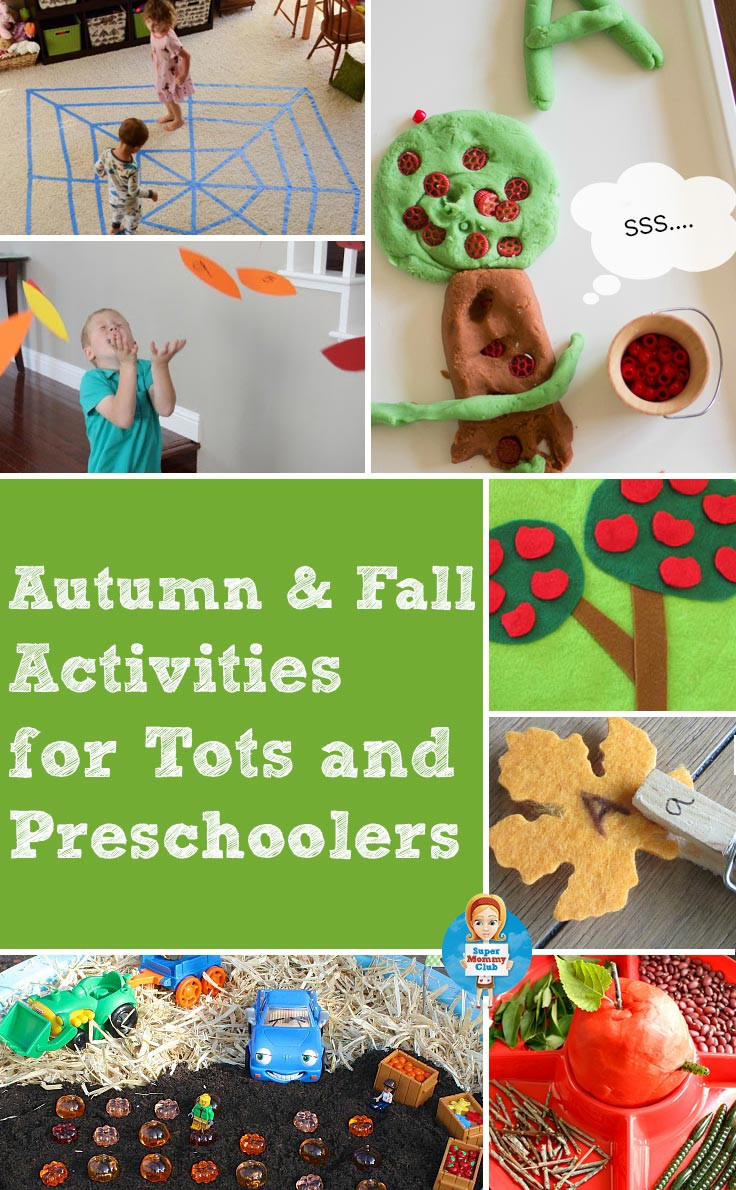 Learning Crafts For Preschoolers
 fun learning for kids Fall Playdough Mats & Other Fall