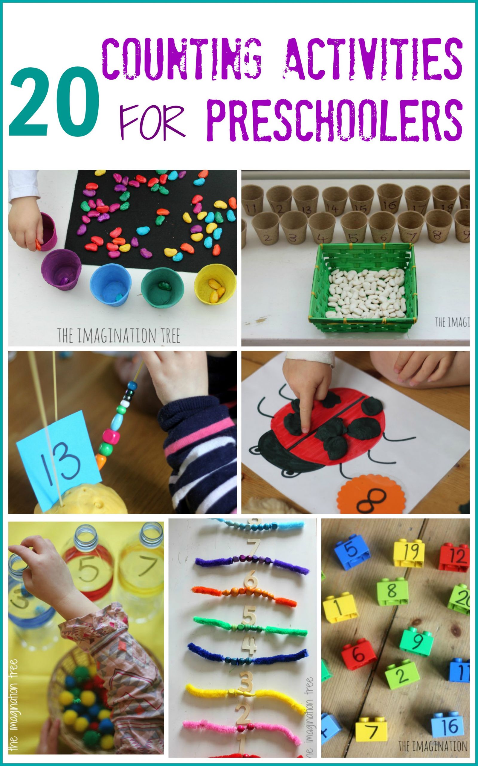 Learning Crafts For Preschoolers
 20 Counting Activities for Preschoolers The Imagination Tree