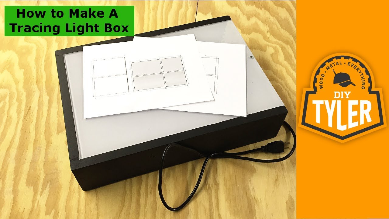 Led Lightbox DIY
 How to Make a DIY LED Tracing Light Box