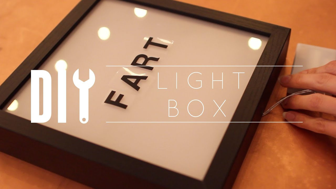 Led Lightbox DIY
 DIY Light Box