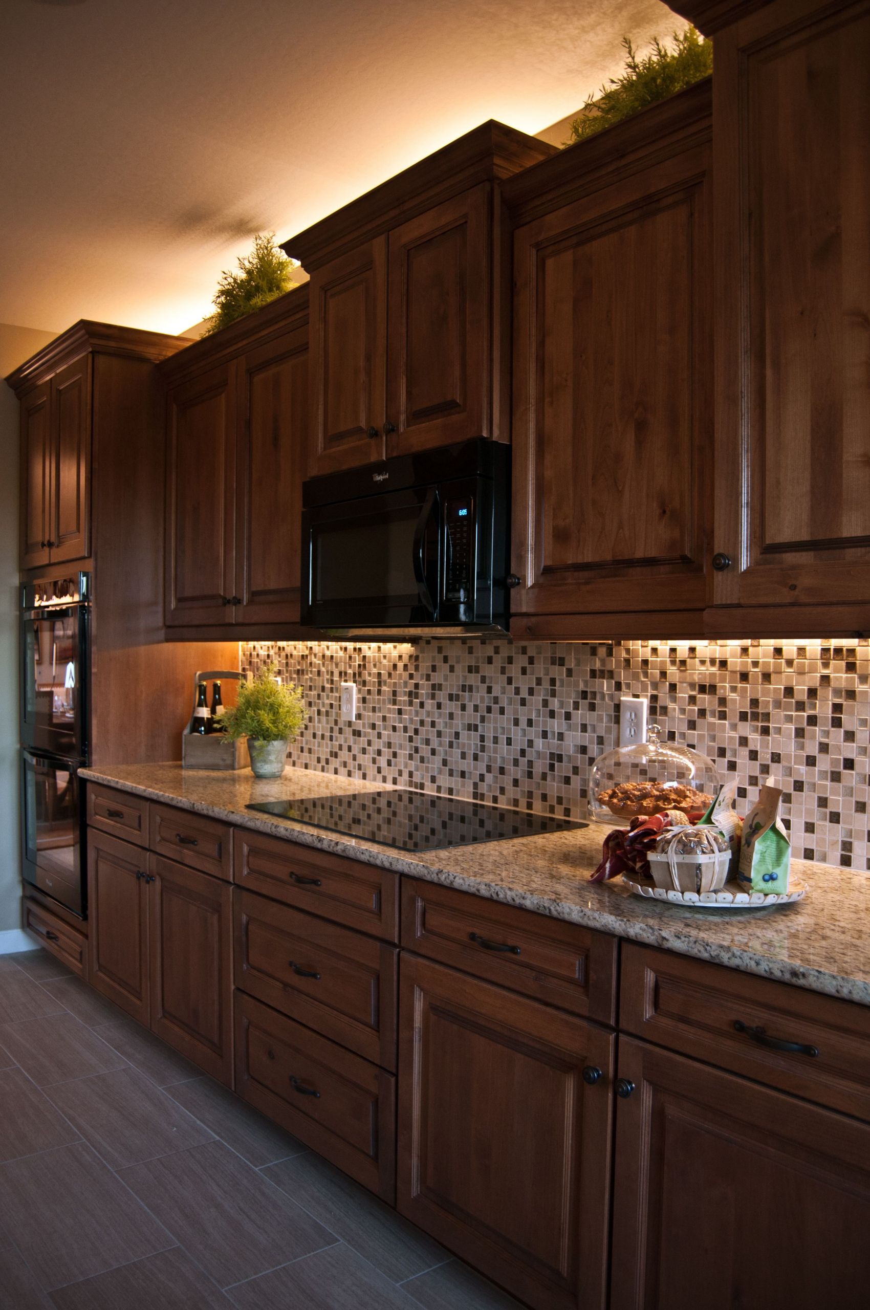 Led Under Kitchen Cabinet Lights
 Inspired LED lighting in traditional style kitchen warm