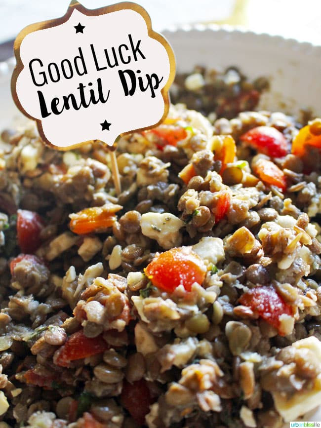 Lentil Dip Recipes
 Good luck lentil dip New Year s Eve party appetizer recipe