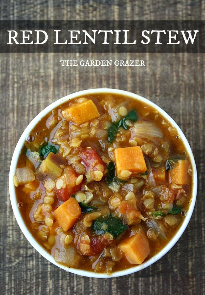 Lentil Stew Recipes
 The Garden Grazer Red Lentil Stew